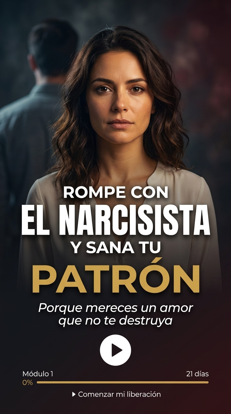 Programa Online Rompe con el narcicista y sana tu patrón